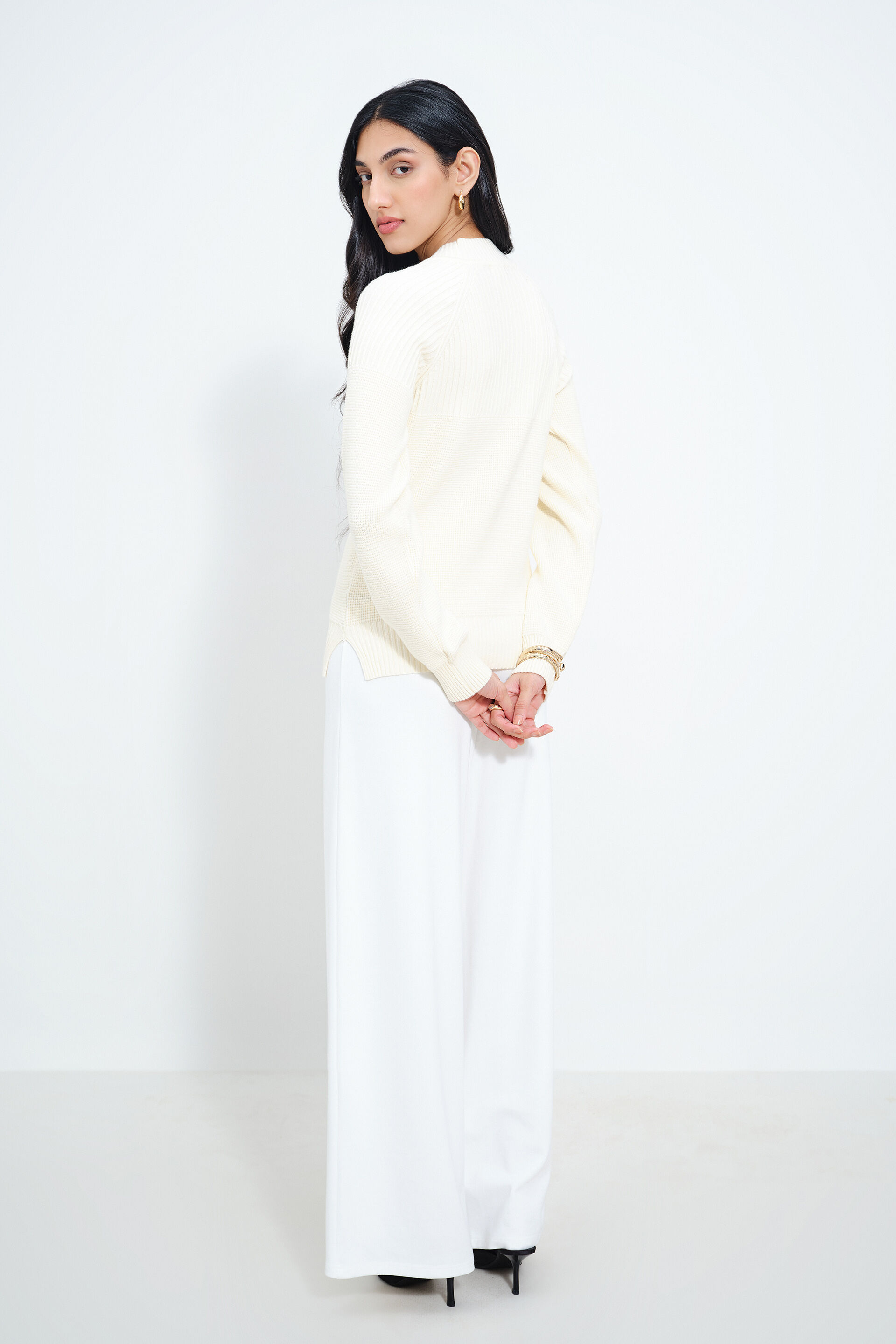French Vanilla Sweater, Cream, image 6