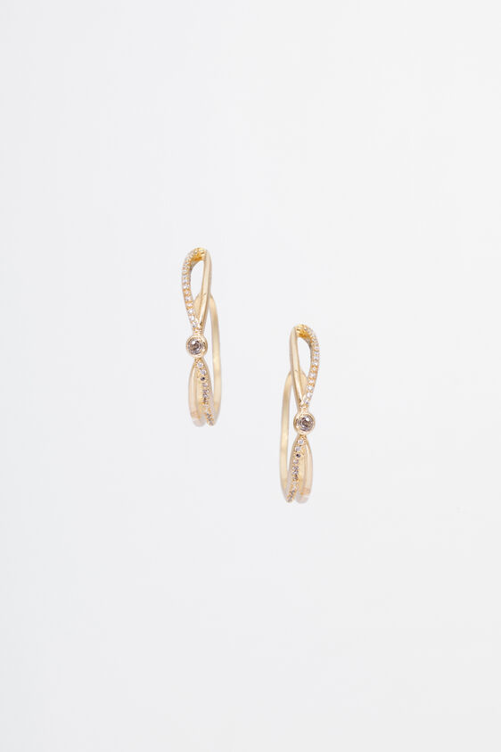 Gold Brass Earring, , image 1