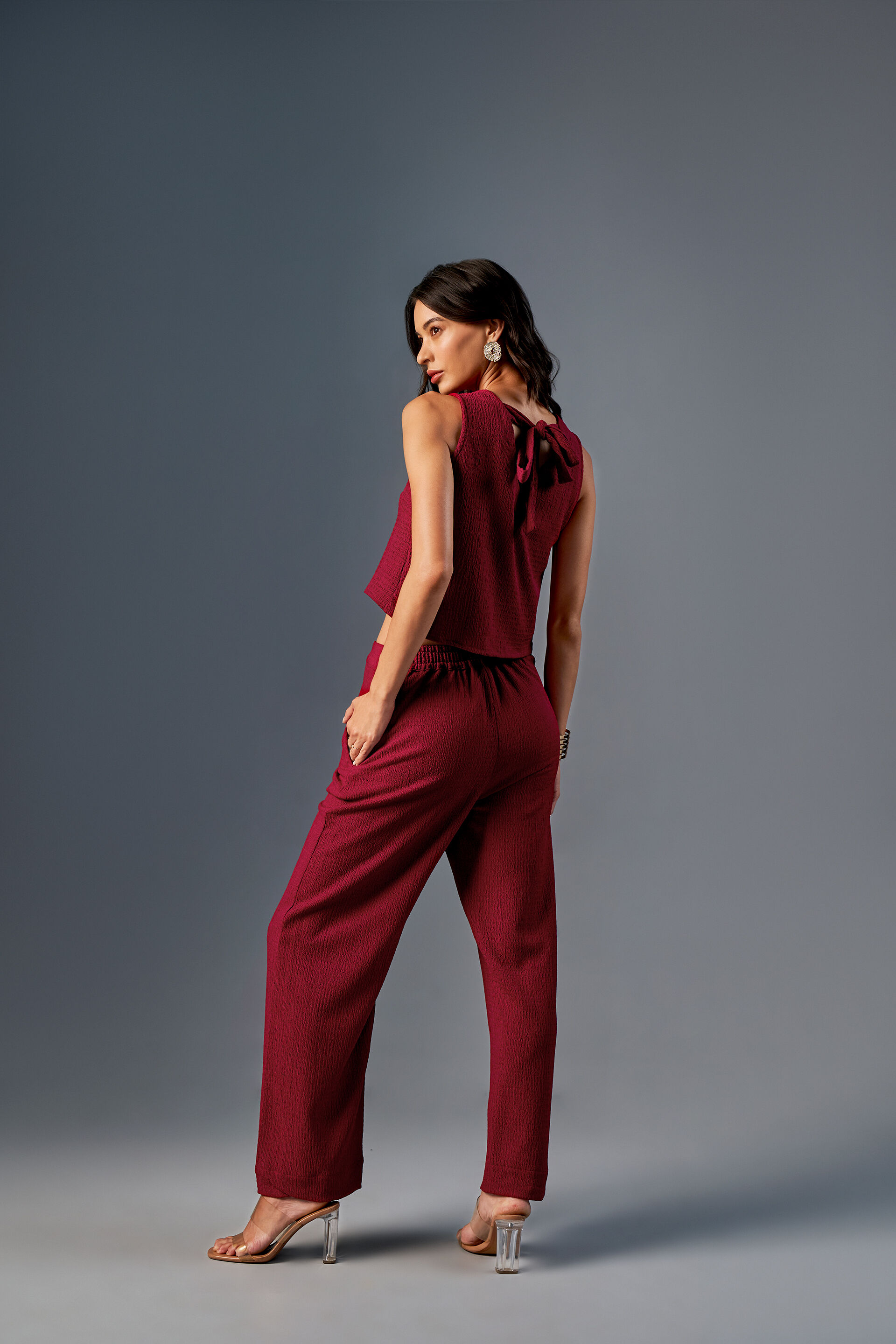 Smooth Finesse Set, Maroon, image 6
