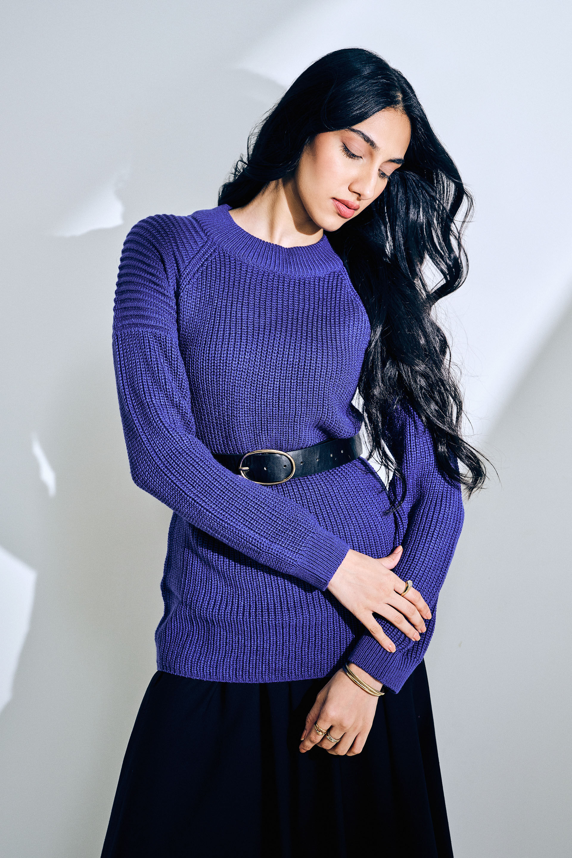 Blue Solace Sweater, Blue, image 5