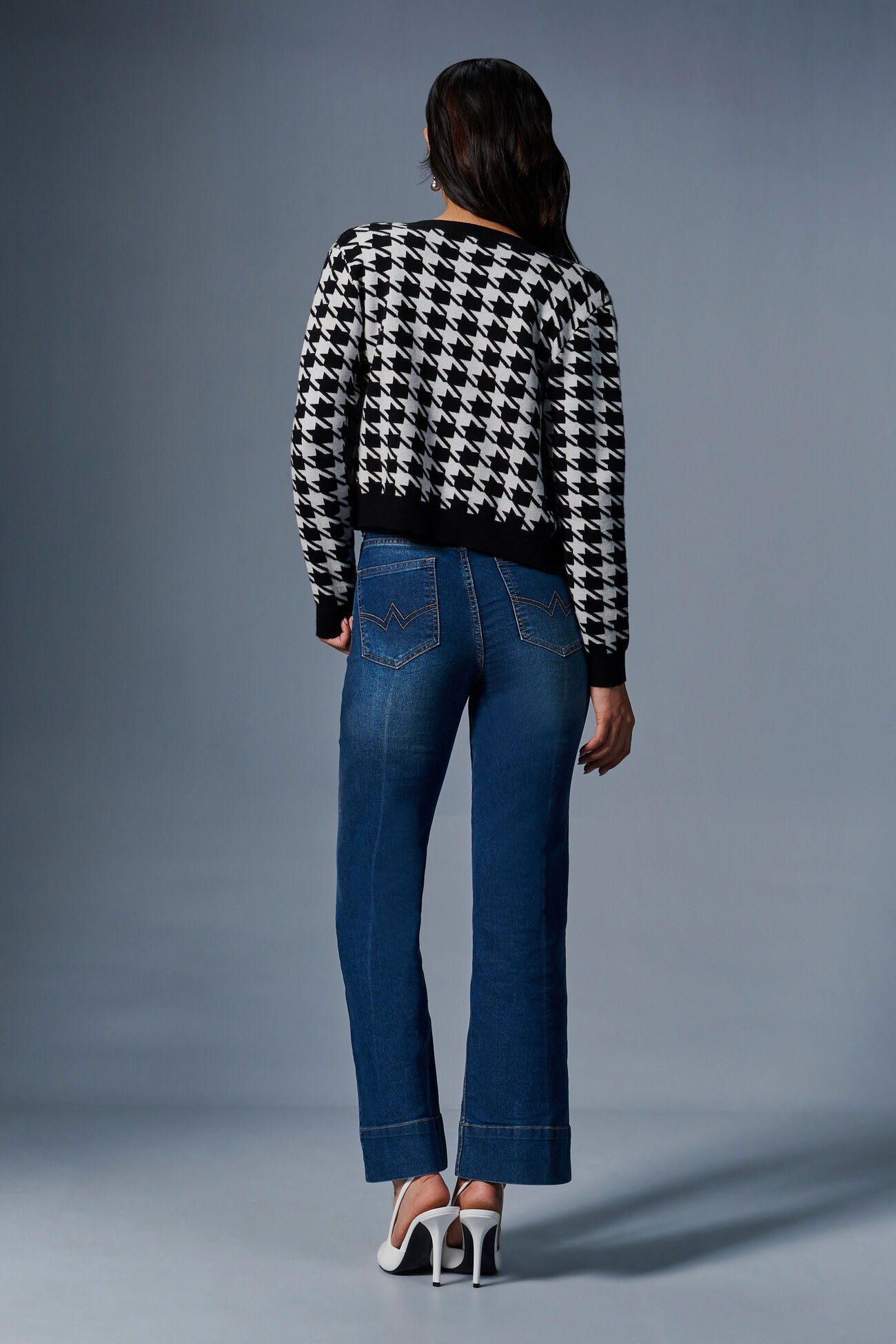 Buy our Houndstooth Set online from ANDIndia SC- F23AB0312PFK