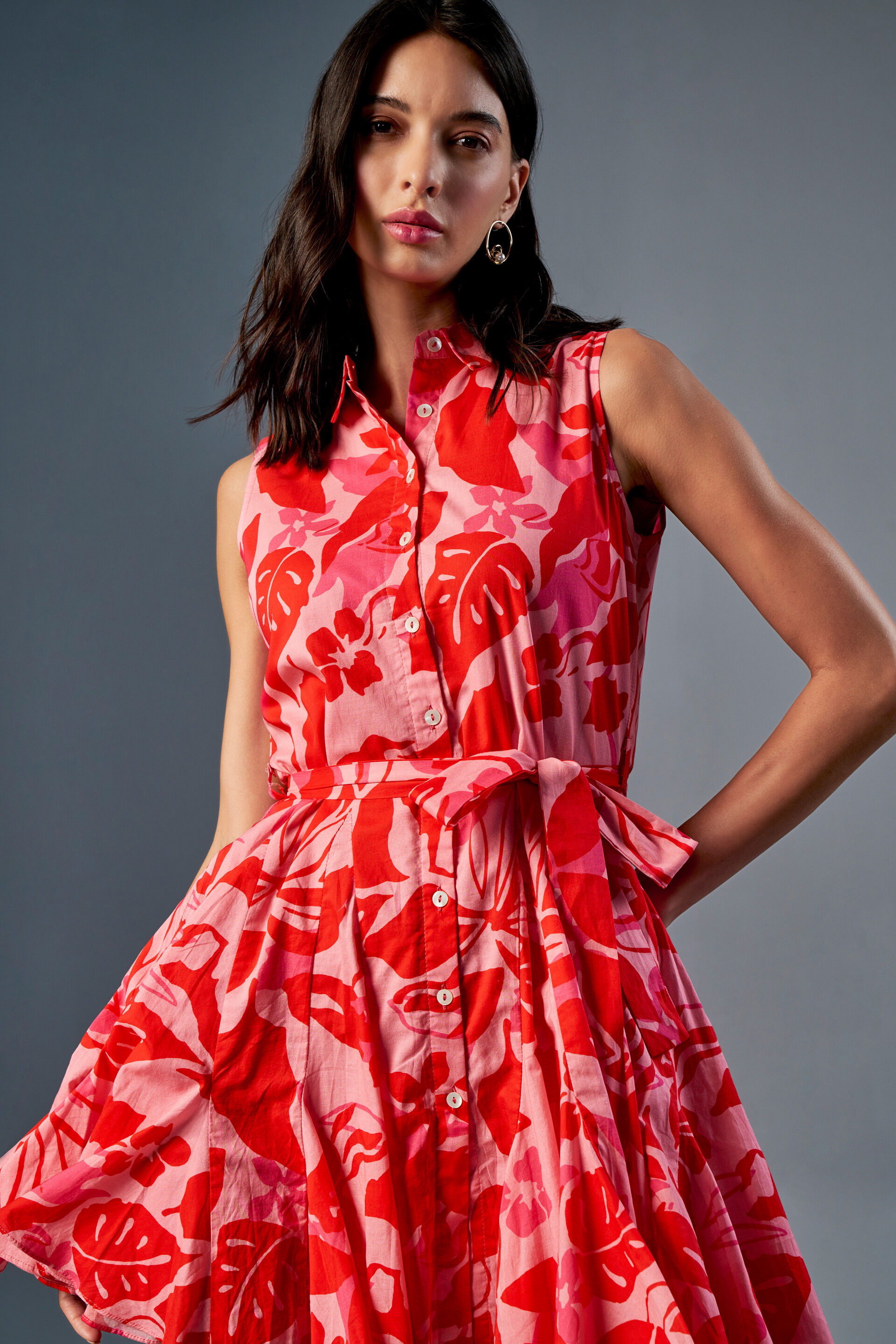 Pink Bloom Dress, Pink, image 5