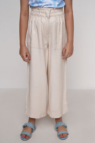 Beige Solid Straight Bottom, Beige, image 2