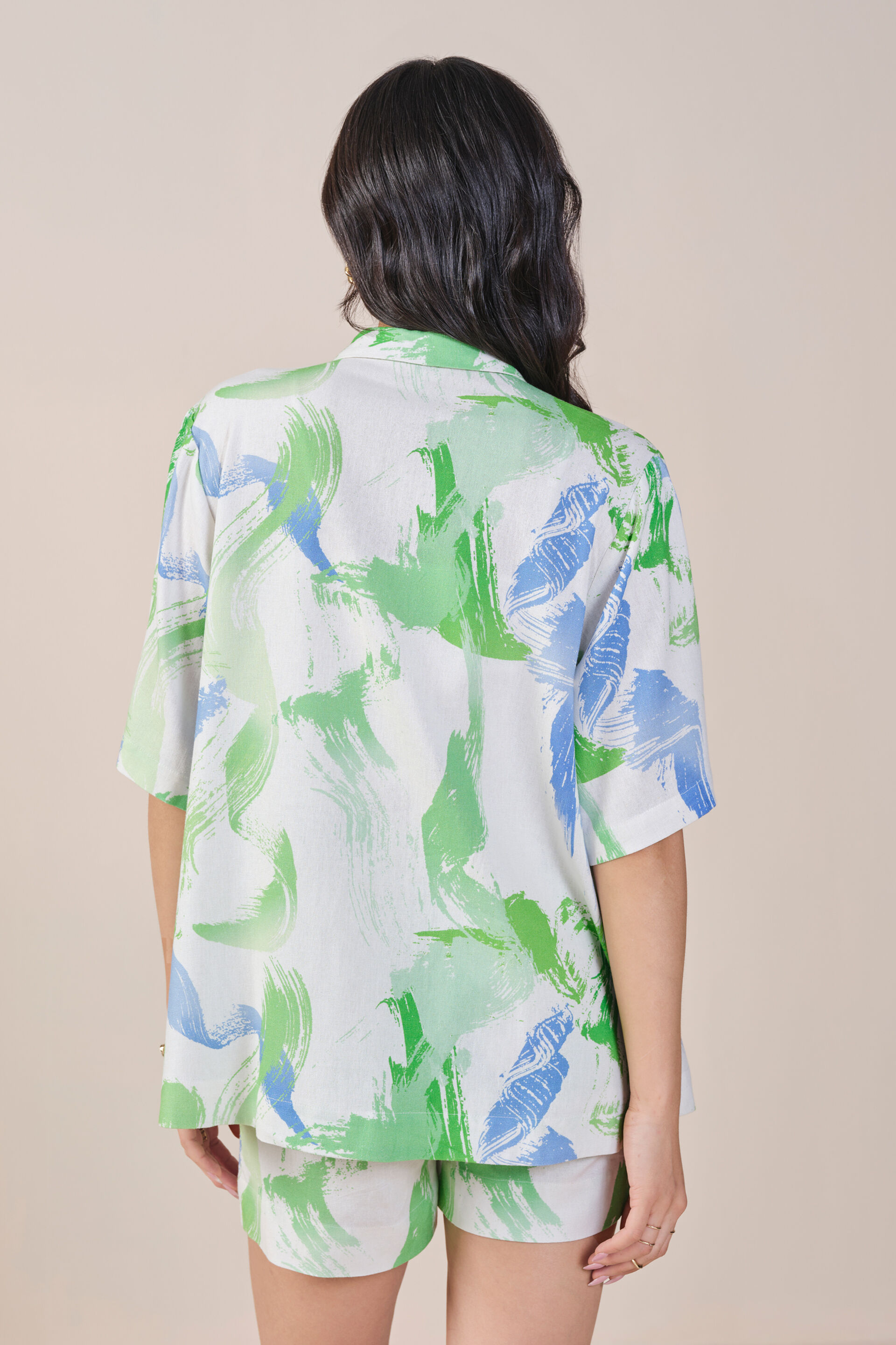 Swooning Swirls Coord Set, Green, image 4