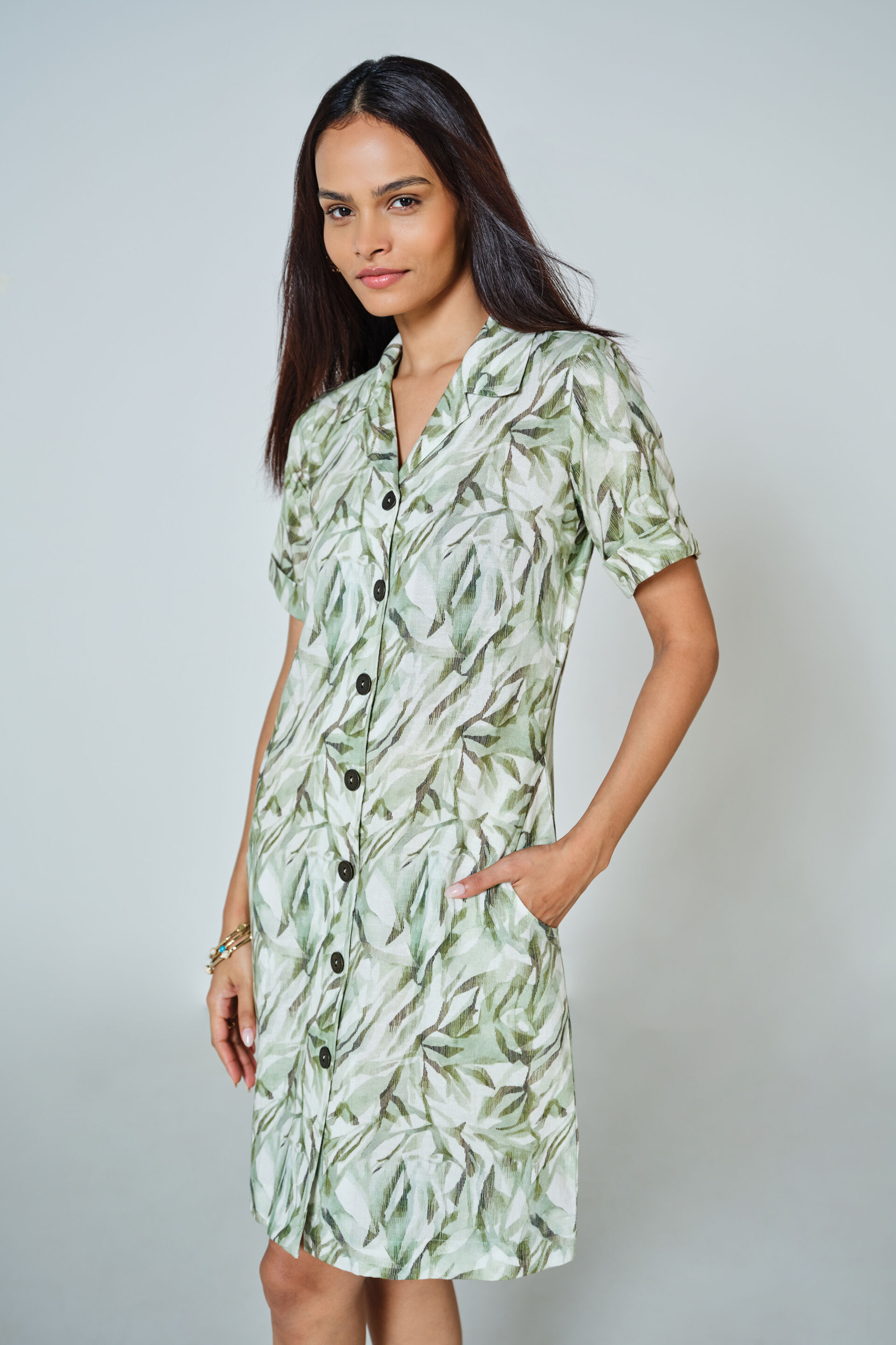 The Meadow Dress, Green, image 3