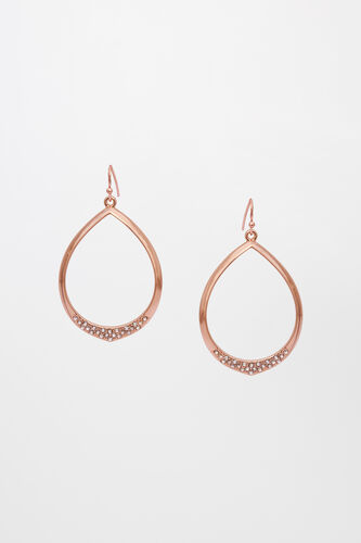 Rose Gold Metal Earring, , image 1