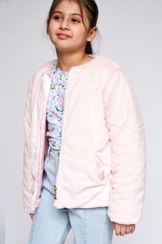 5 - Pink Solid Straight Jacket, image 5