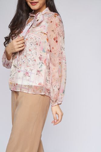 5 - Multi Floral Straight Top, image 5