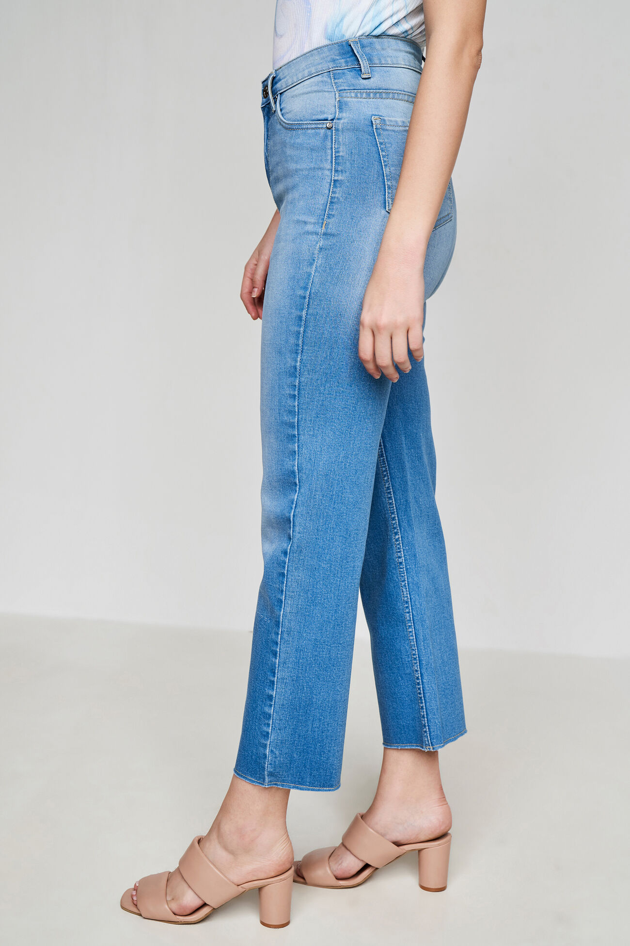 Medium Blue Solid Zip Bottom, Midnight Blue, image 4