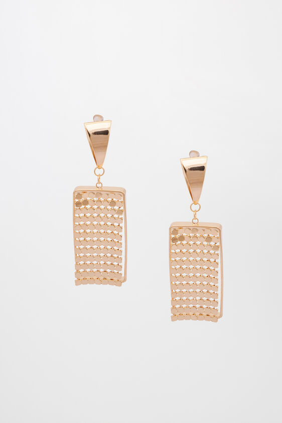 Rose Gold Brass Earring, , image 1