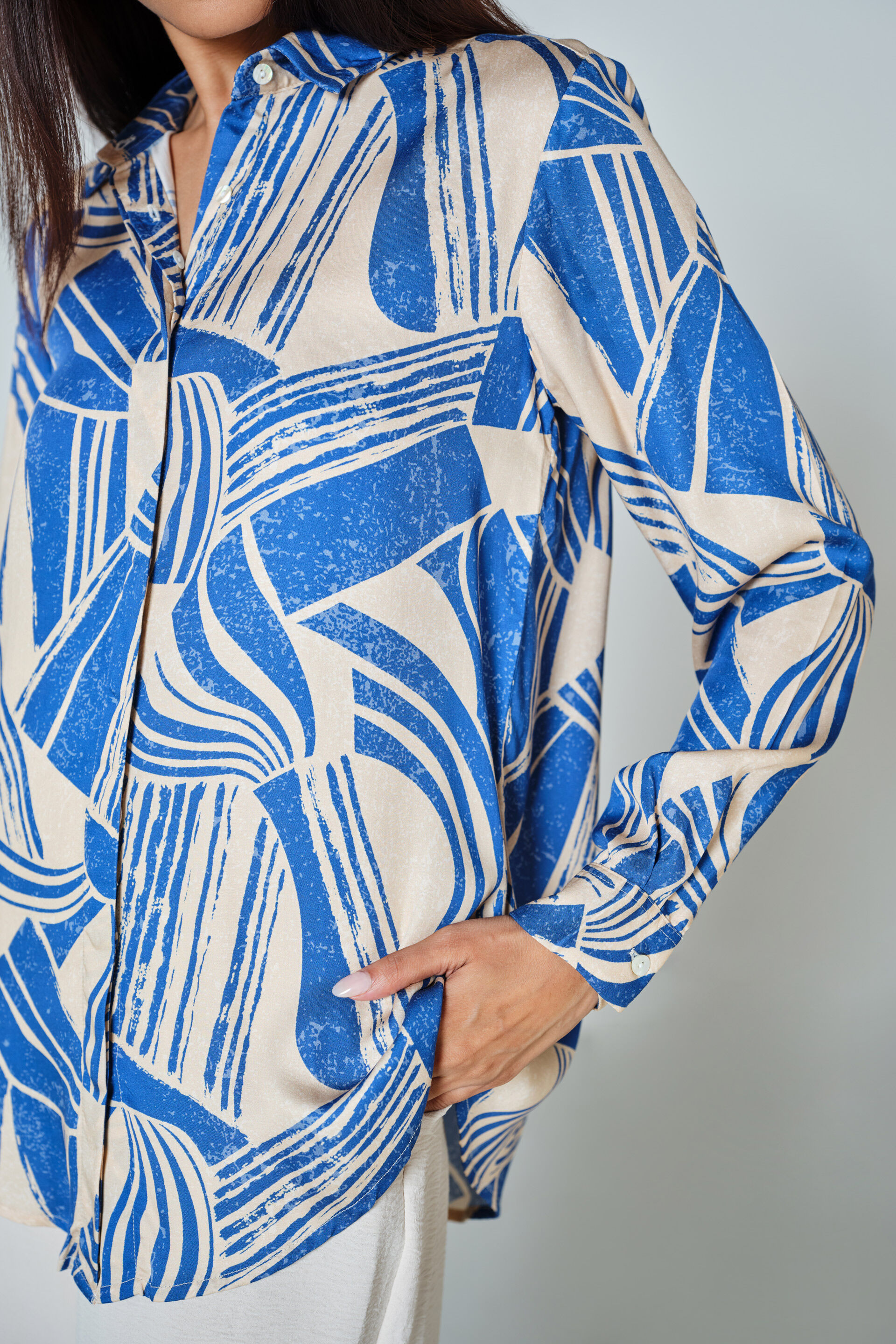 Blithe Blue Shirt, Blue, image 4