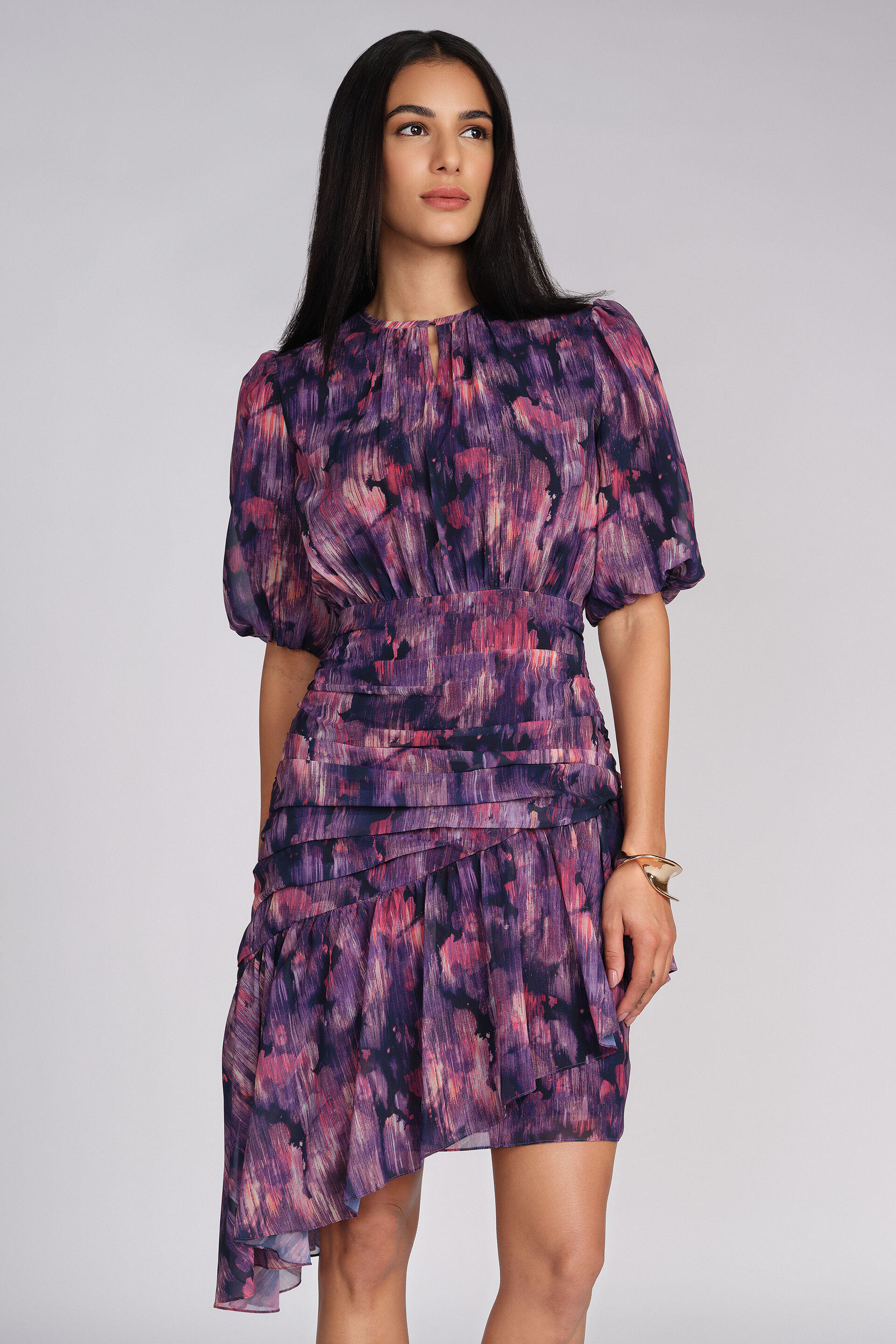 Dancing Shadows Dress, Purple, image 2