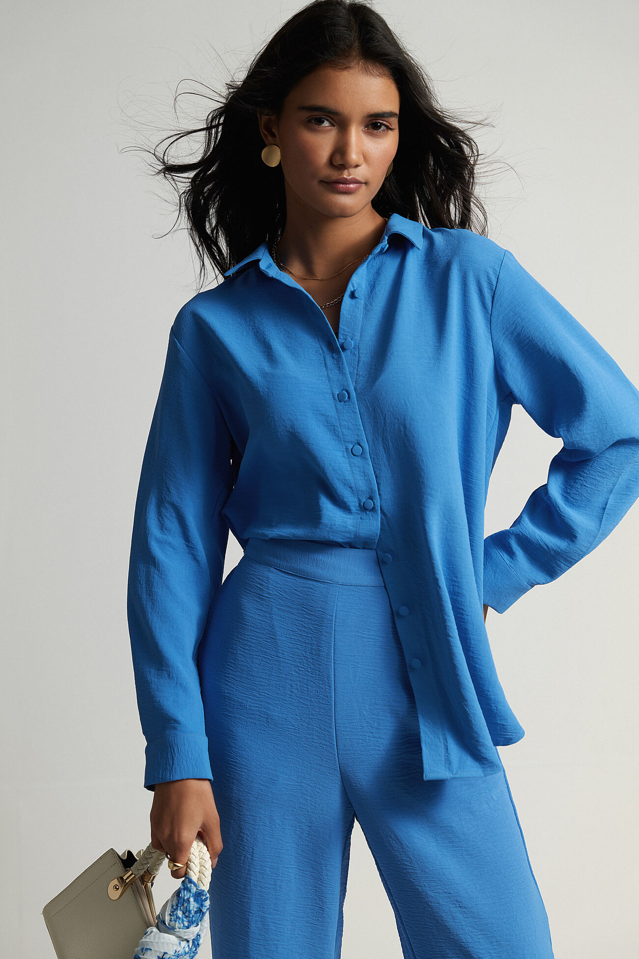 Blue Me Away Coord Set, Powder Blue, image 2