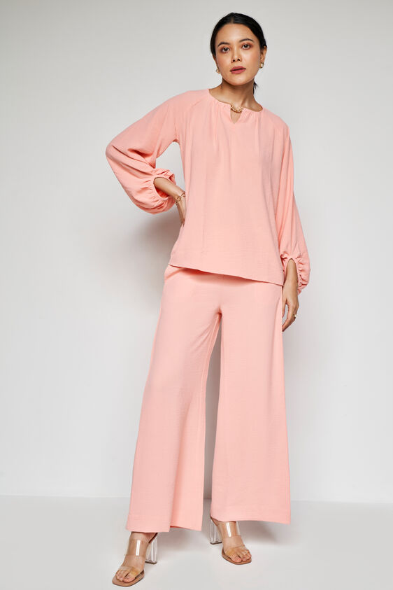 Polite Drama Solid Coord, Peach, image 2