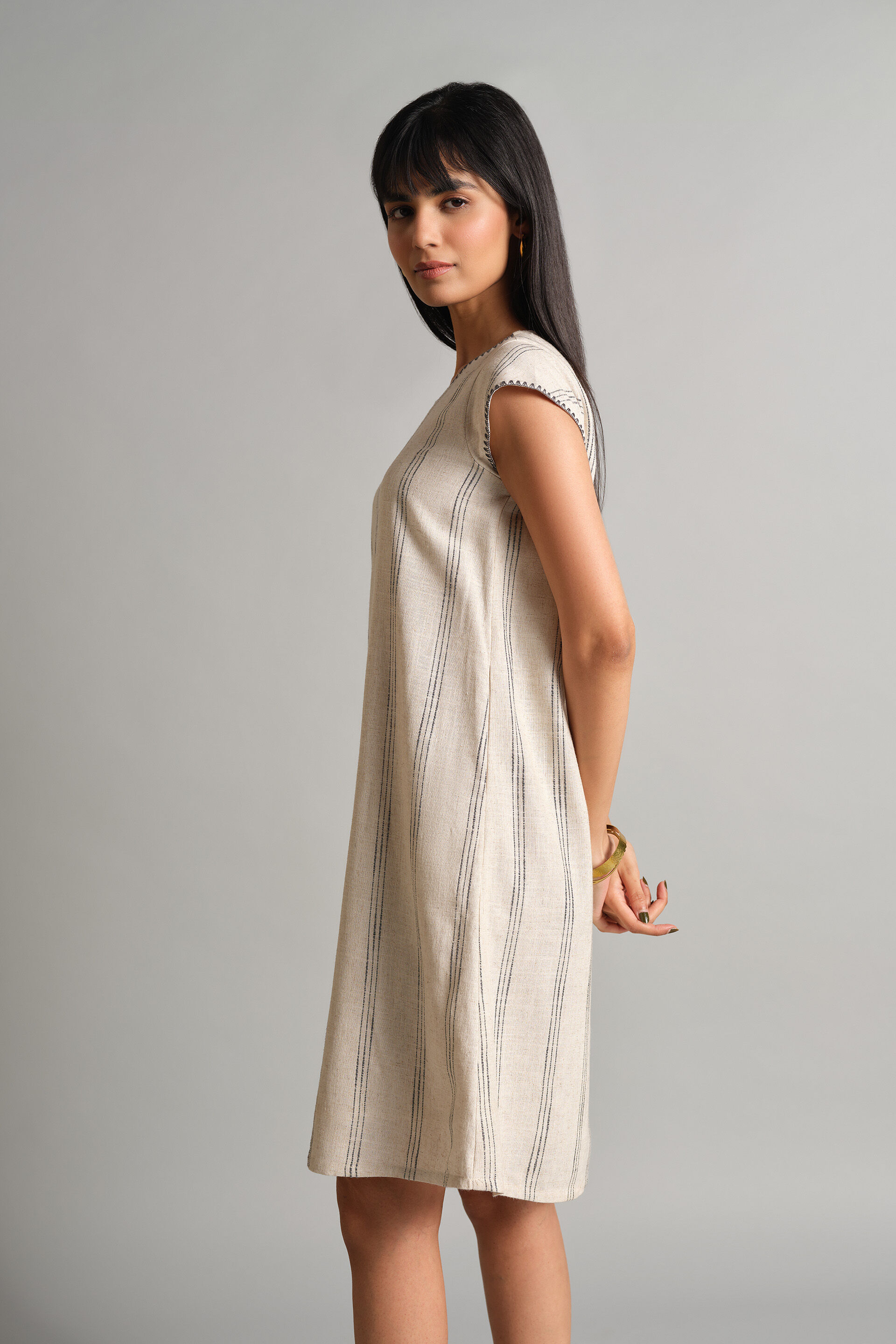 Easy Breezy Summer Dress, Beige, image 4
