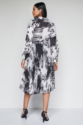 Ebony And Ivory Dress, Black, image 3