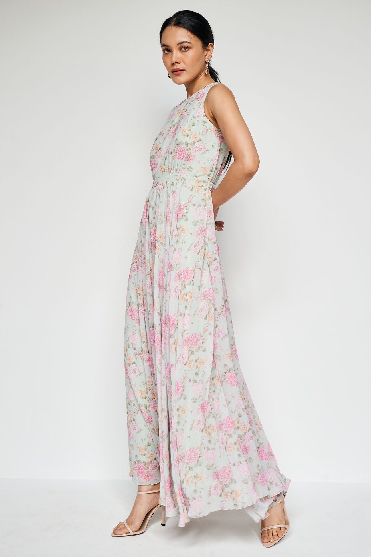 Gardenia Maxi Dress, Multi Color, image 4