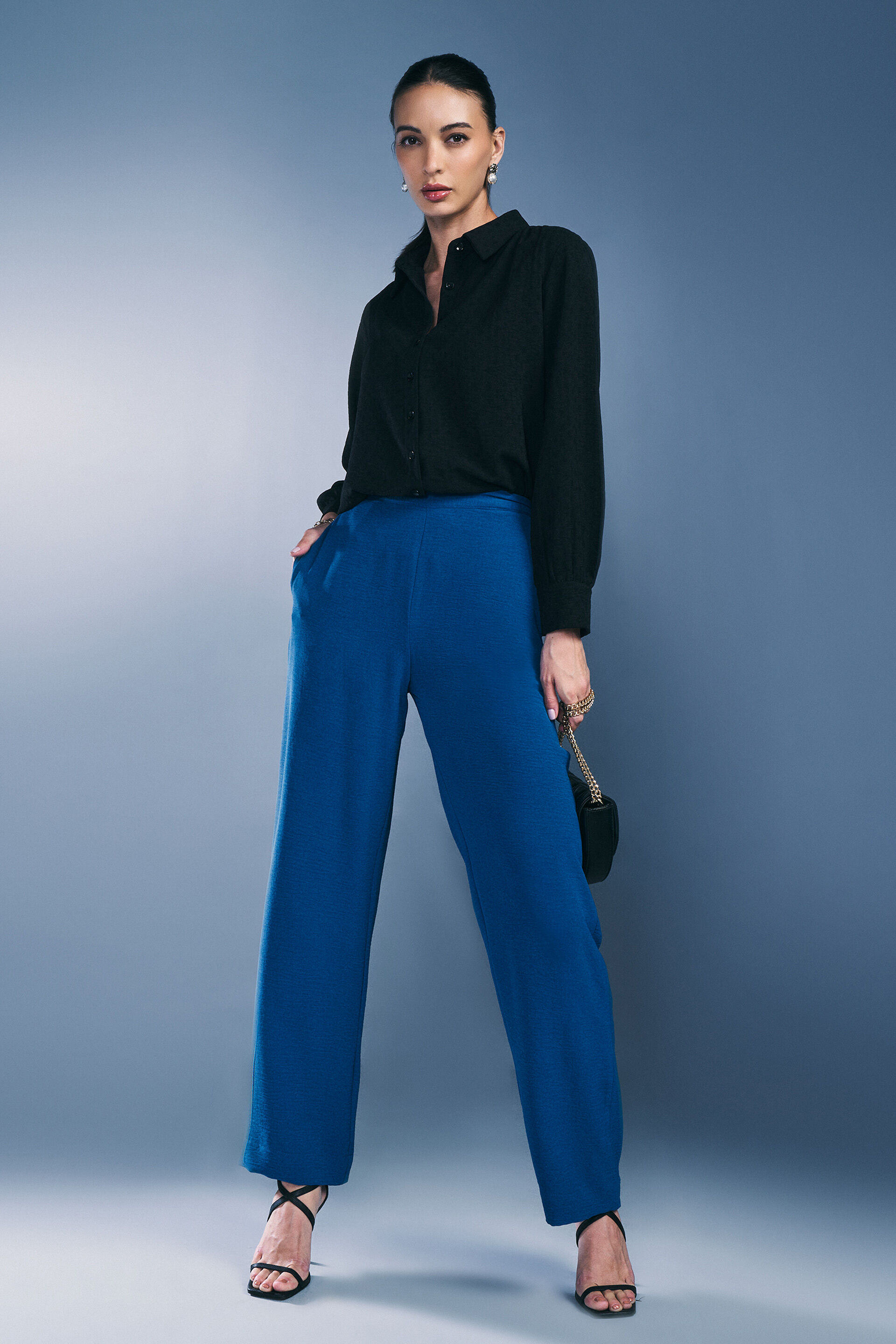 Classic Black Shirt, Black, image 2