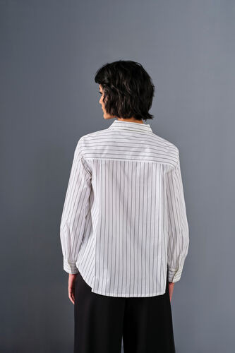 Corp-Core Cotton Shirt, White, image 7