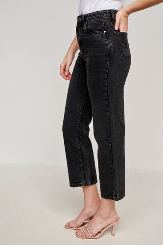 Charcoal Solid Straight Bottom, Charcoal, image 3