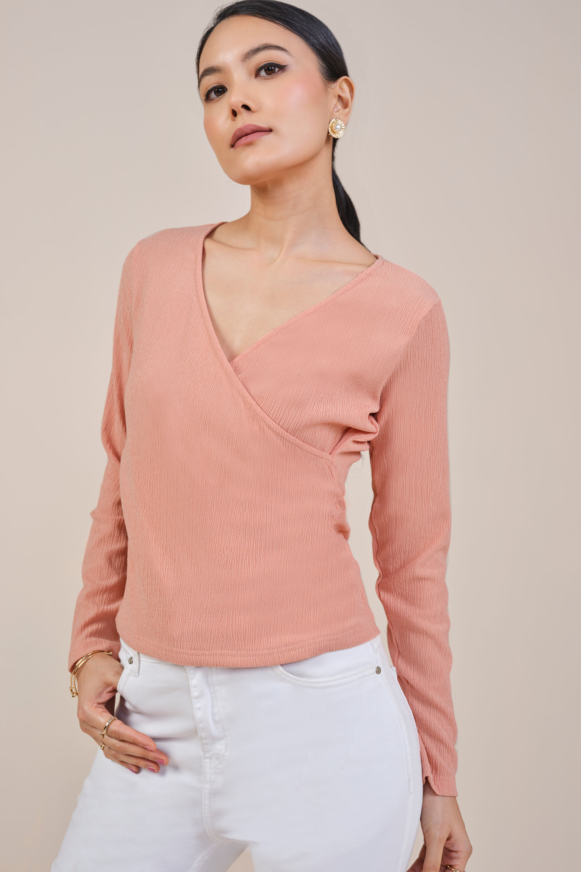 Feeling Peachy Top, Peach, image 3