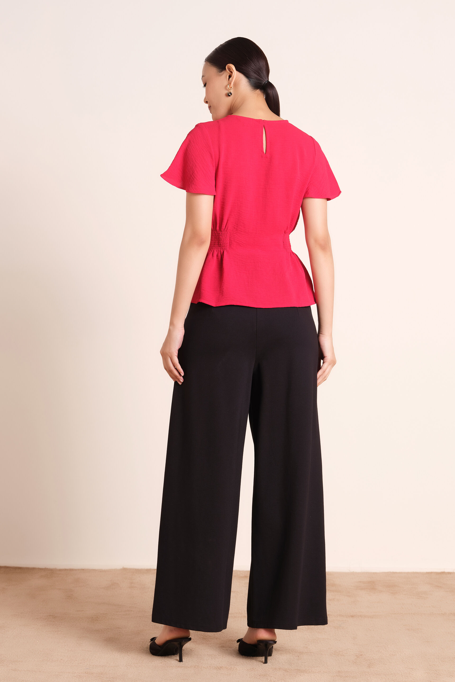 Renata Red Top, Red, image 6