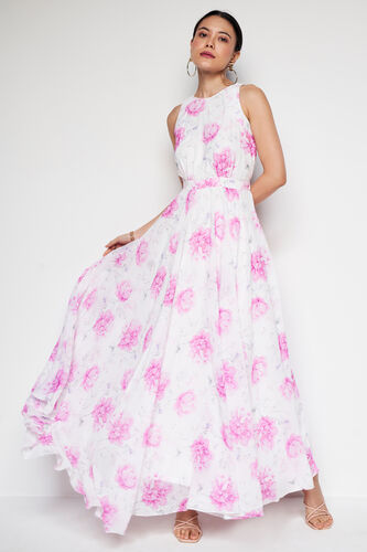 Iconic Floral Maxi Dress, Pink, image 1