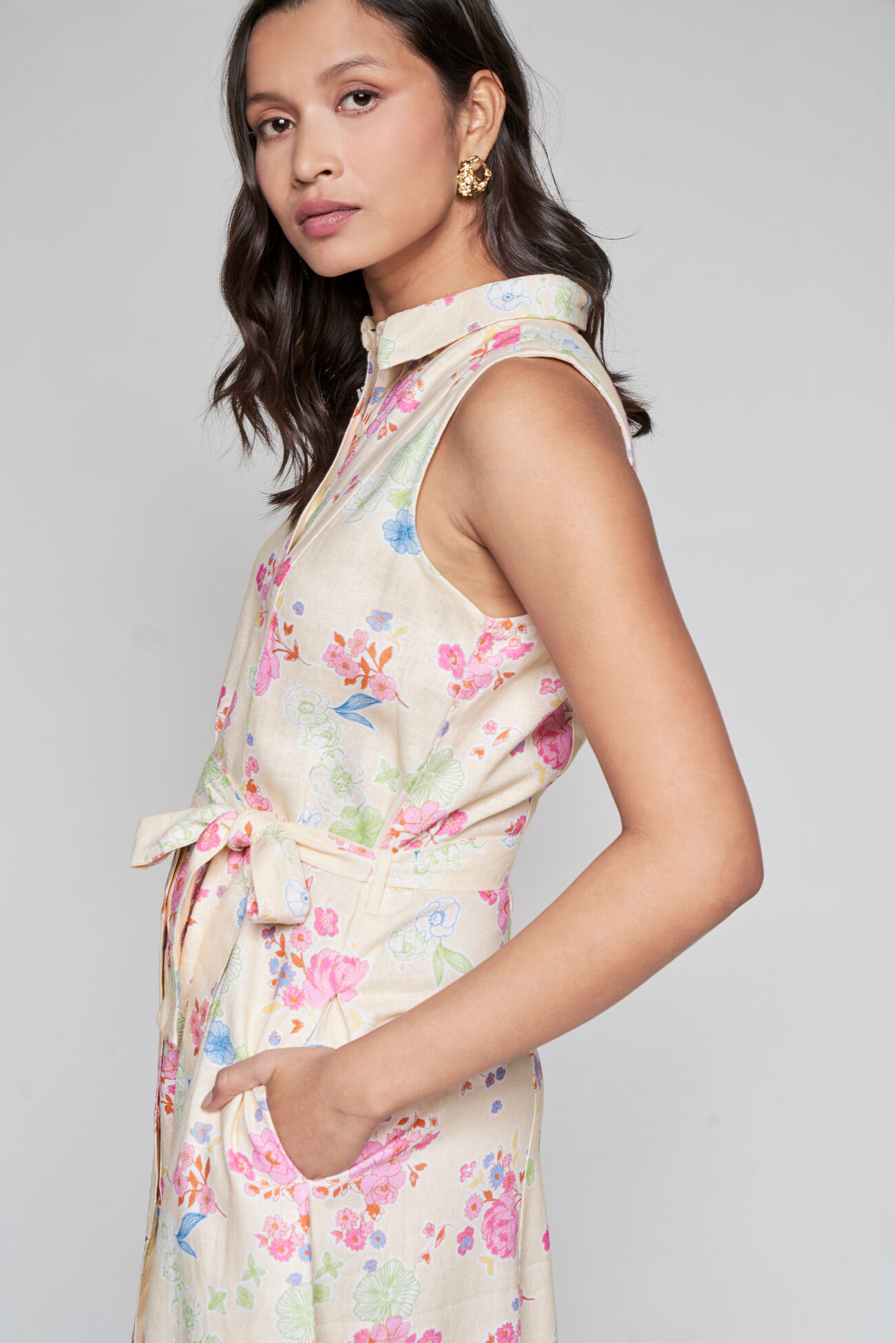 Sunshine Yellow Dress, Yellow, image 4