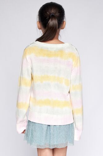 4 - Multi Color Tie & Dye Straight Top, image 4