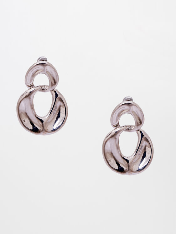 Silver Alloy Earring, , image 1