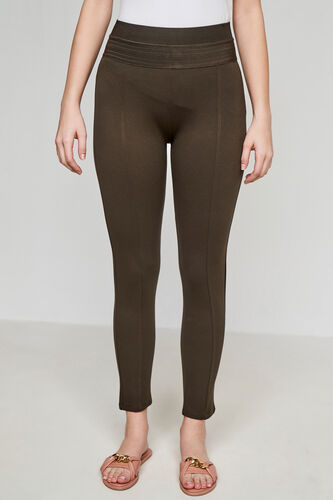 Black Regular Straight Bottom, Olive, image 2