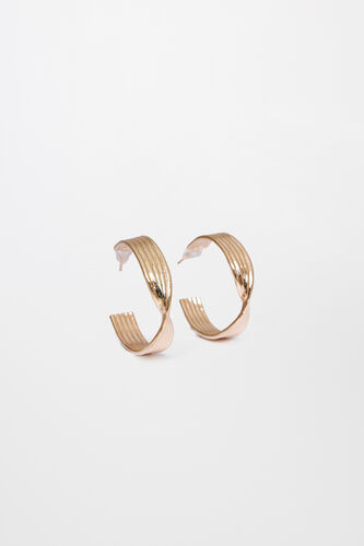 Gold Brass Earring, , image 3