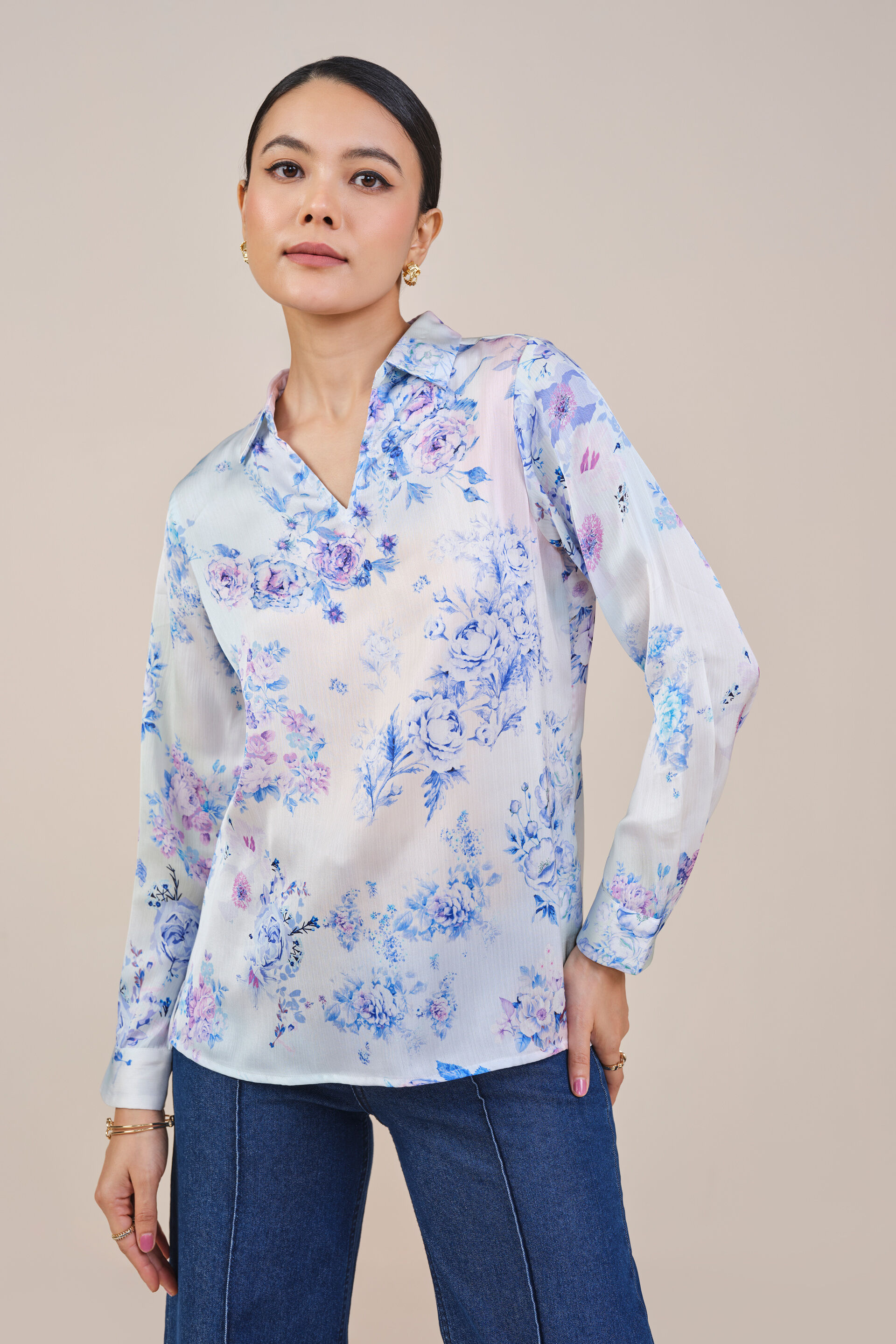 Pastel Hues Top, Blue, image 8