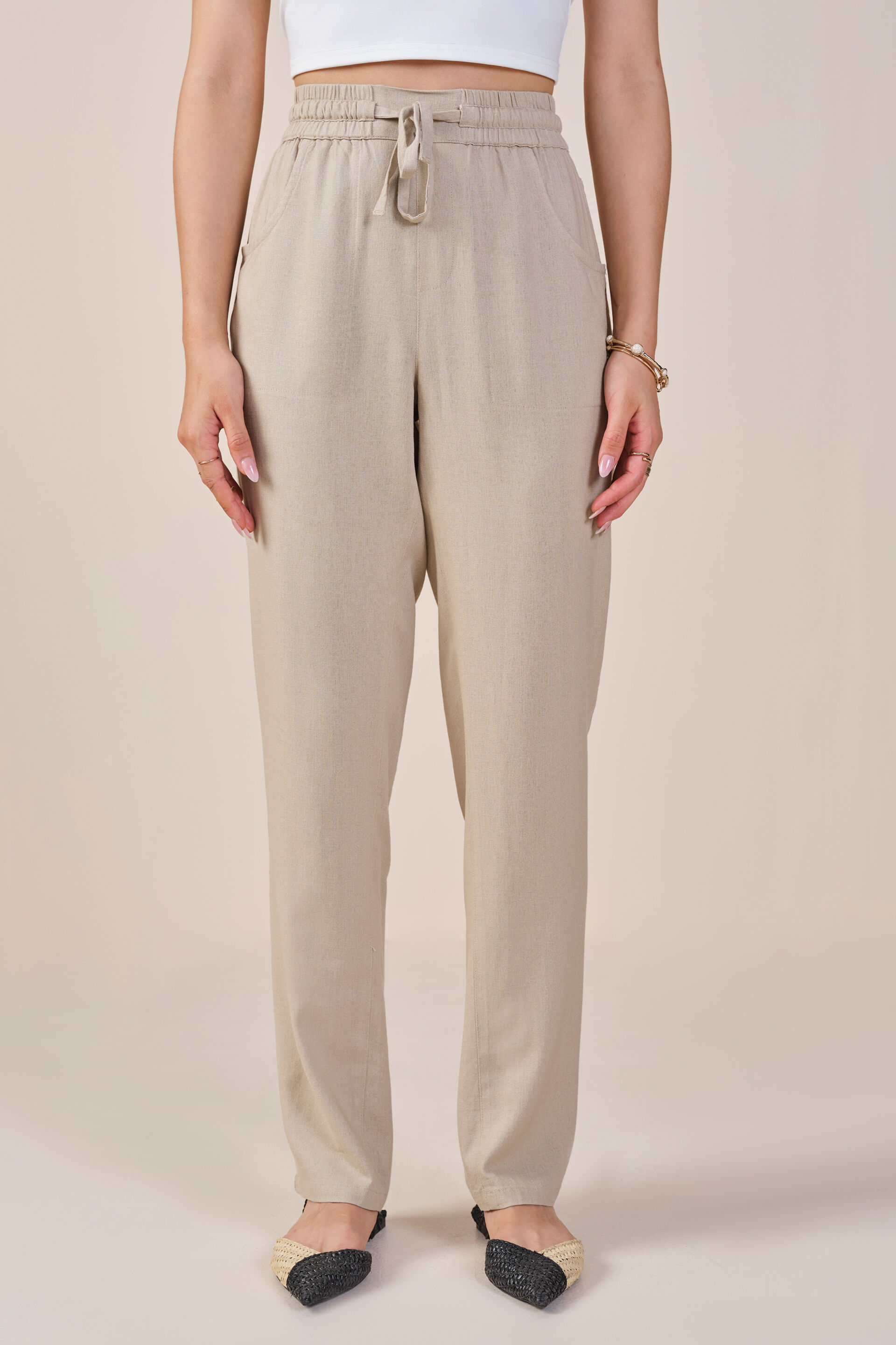 Summertime Viscose Blend Pants