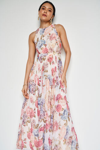 Rose Bouquet Maxi Dress, Multi Color, image 4