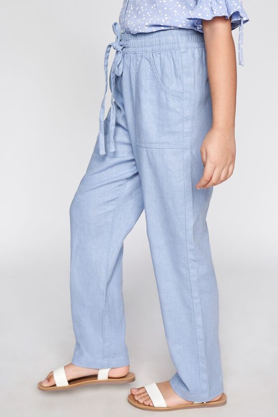 3 - Powder Blue Solid Straight Bottom, image 4