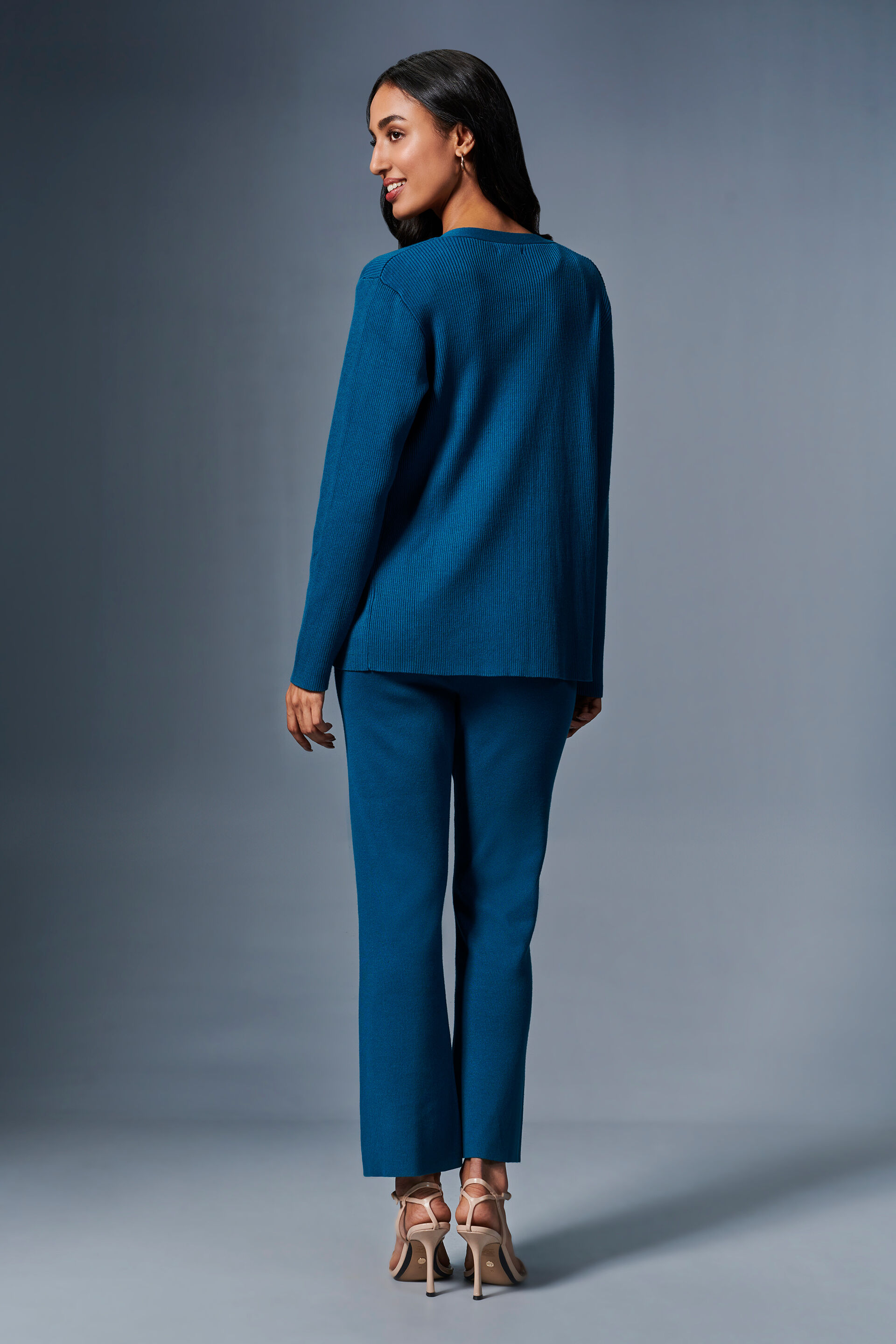 Jane Co-ords Set, Teal, image 3