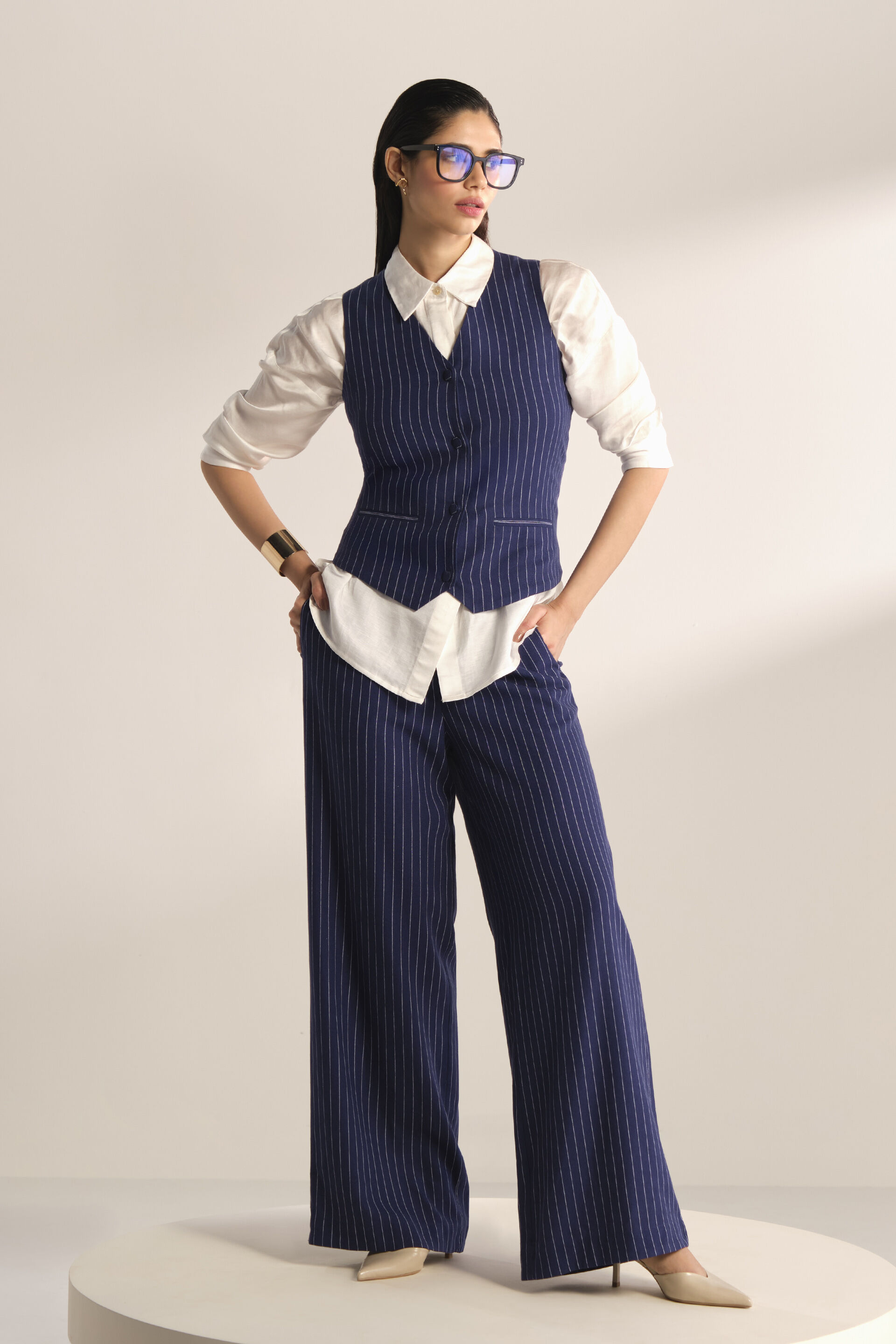 Moonglade Co-ord, Navy, image 2