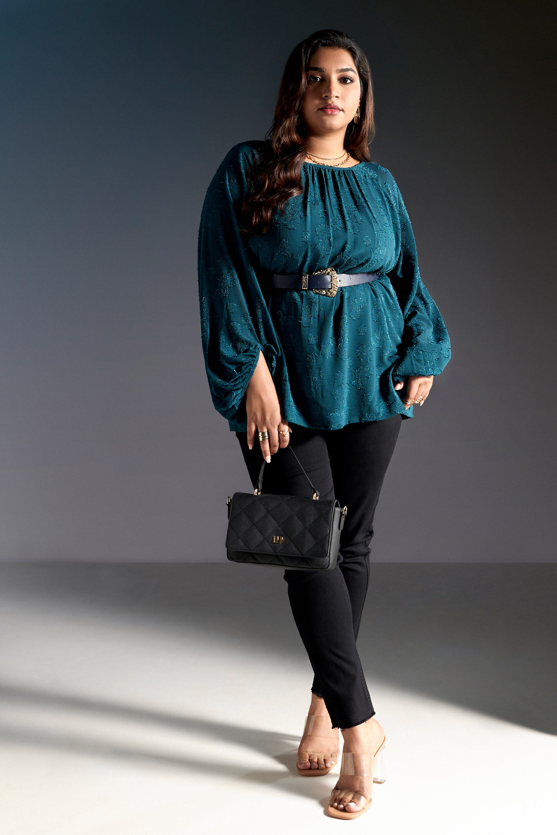 Onyx Top, Emerald Green, image 2