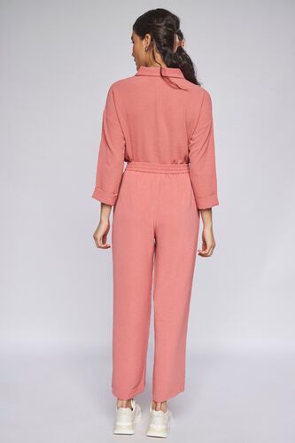 5 - Peach Solid Straight Set, image 6