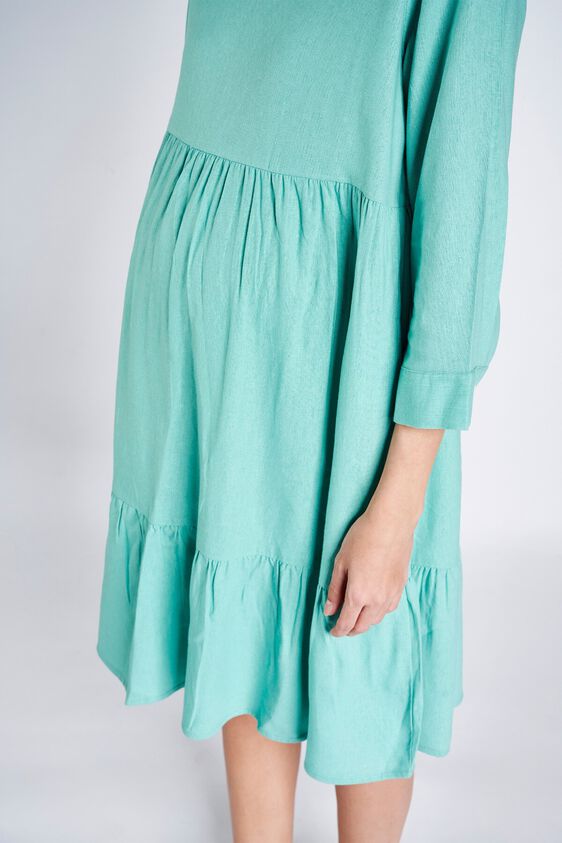 5 - Mint Maternity Short Dress, image 5