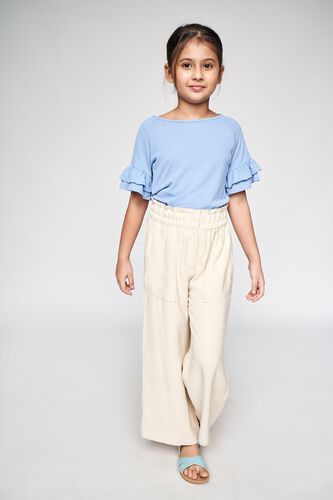 1 - Beige Solid Straight Bottom, image 1