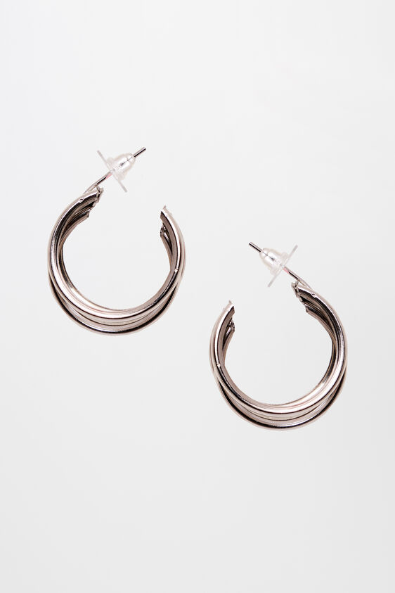 Silver Alloy Earring, , image 1