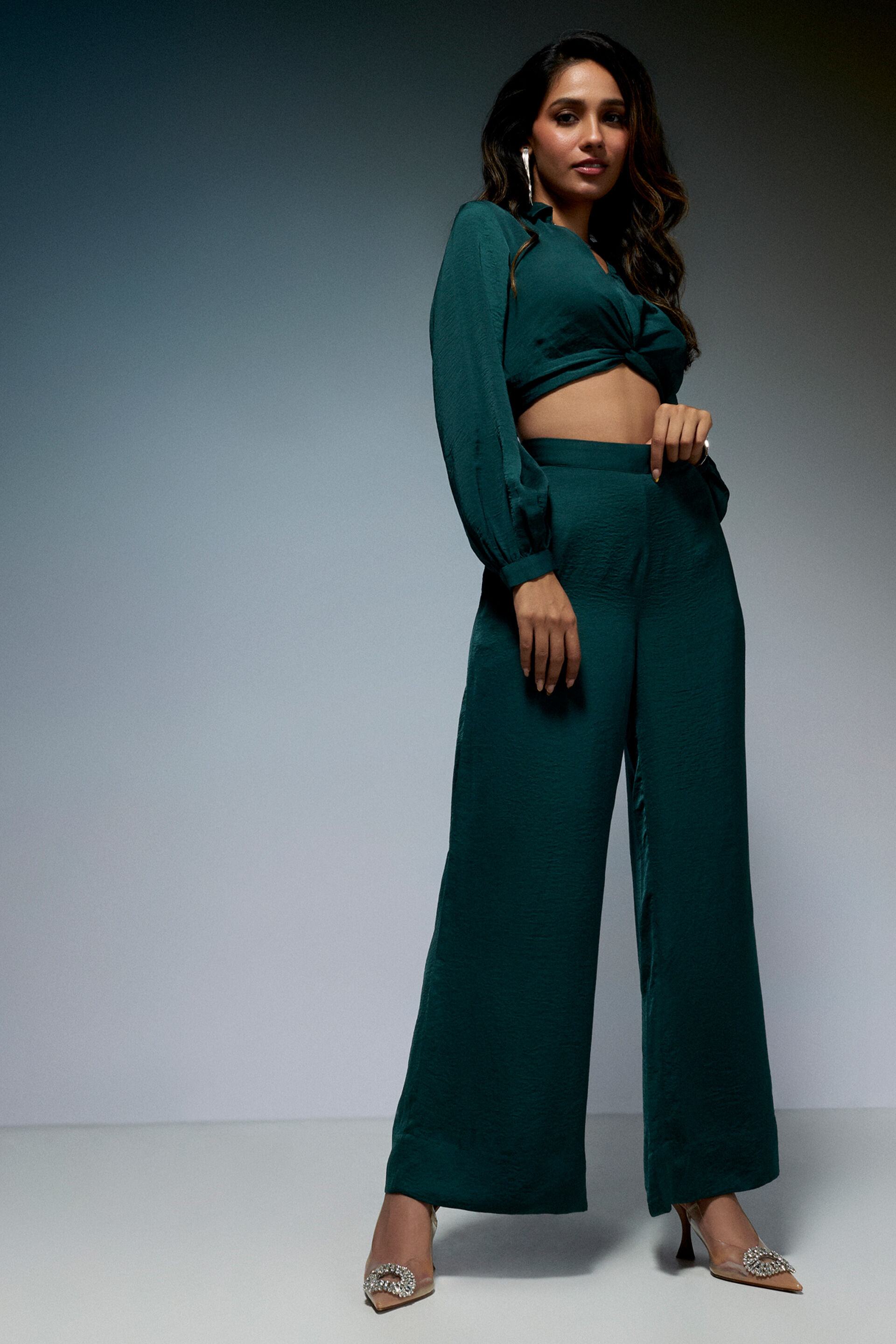 Secrets Revealed Coord Set, Emerald Green, image 2