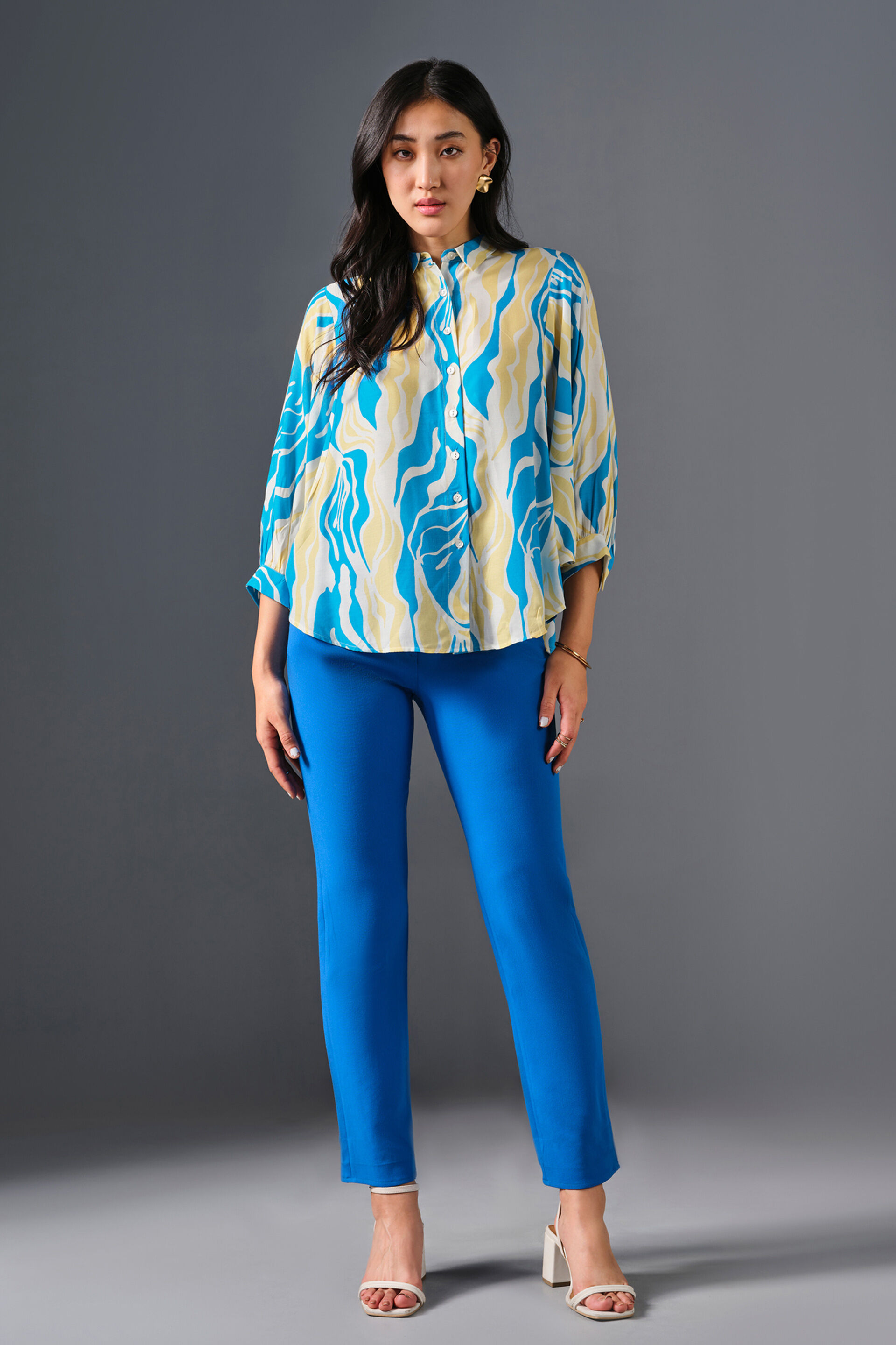 Skylar Shirt, Blue, image 2