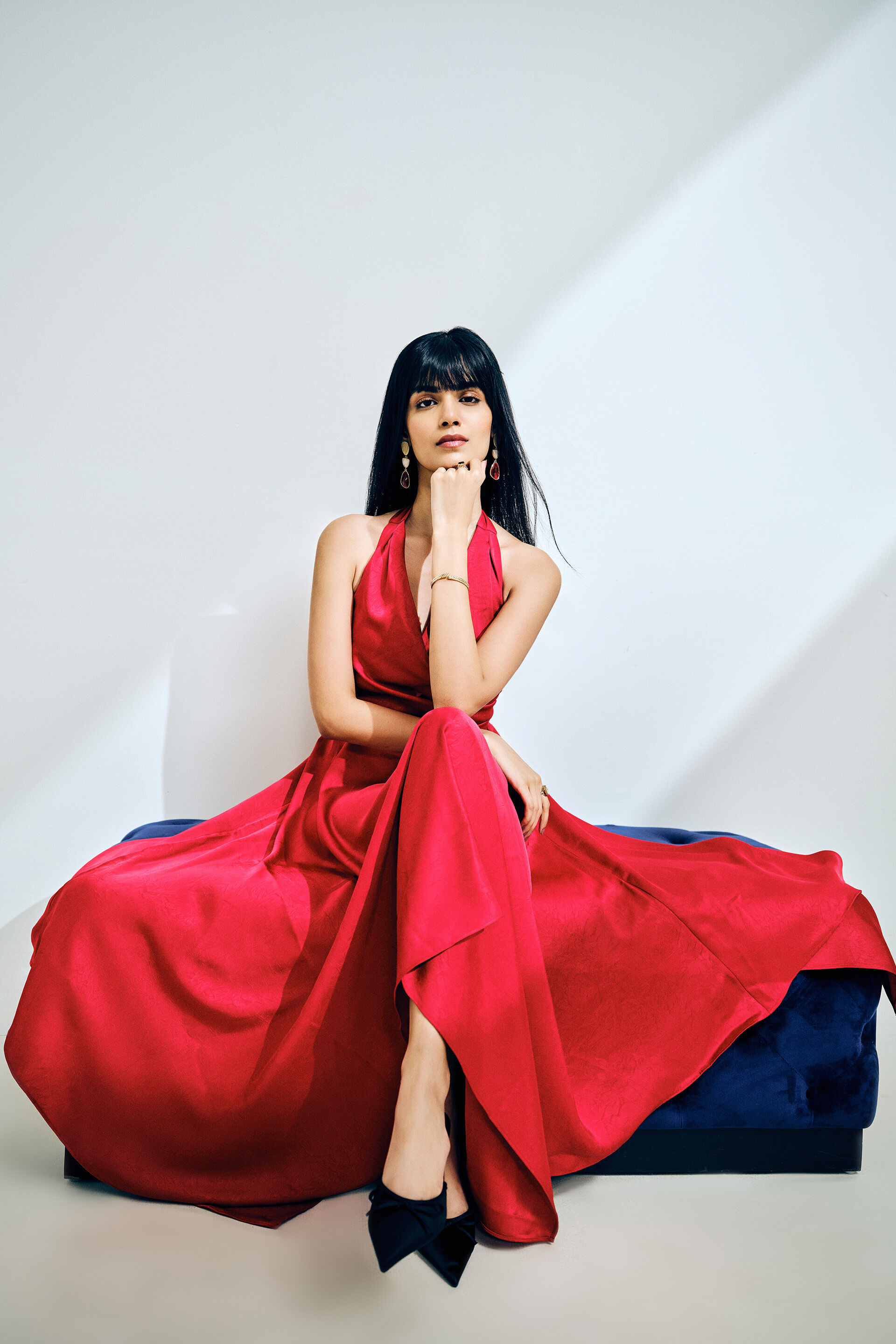 Red Rhapsody Dress, Red, image 3