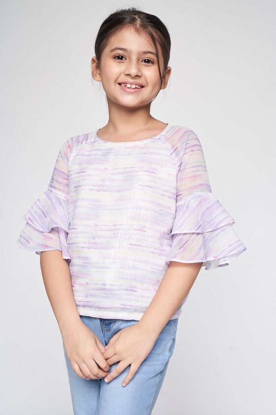 2 - Multi Color Abstract Straight Top, image 2