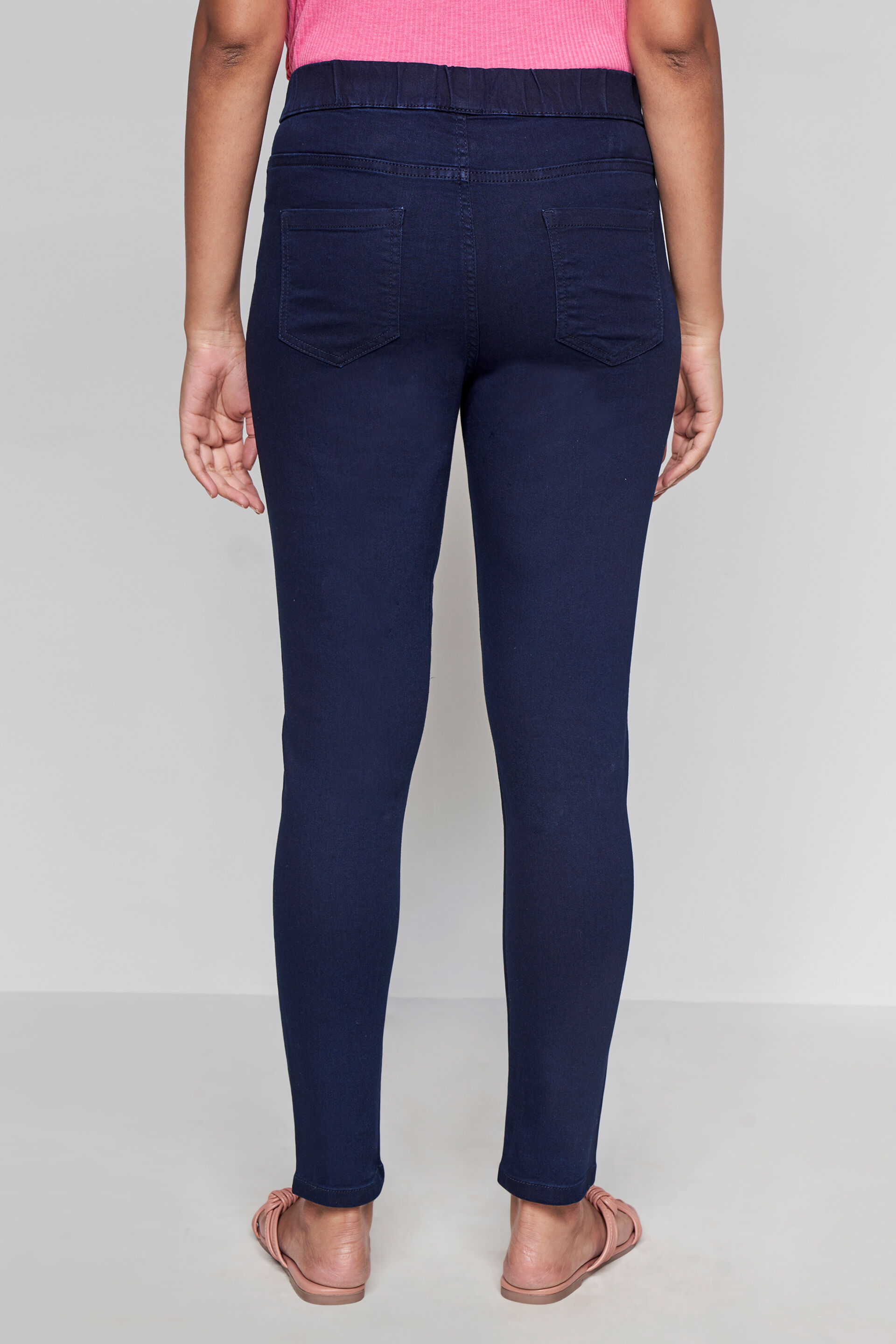 Everyday Dark Blue Denim Bottom, Dark Blue, image 4