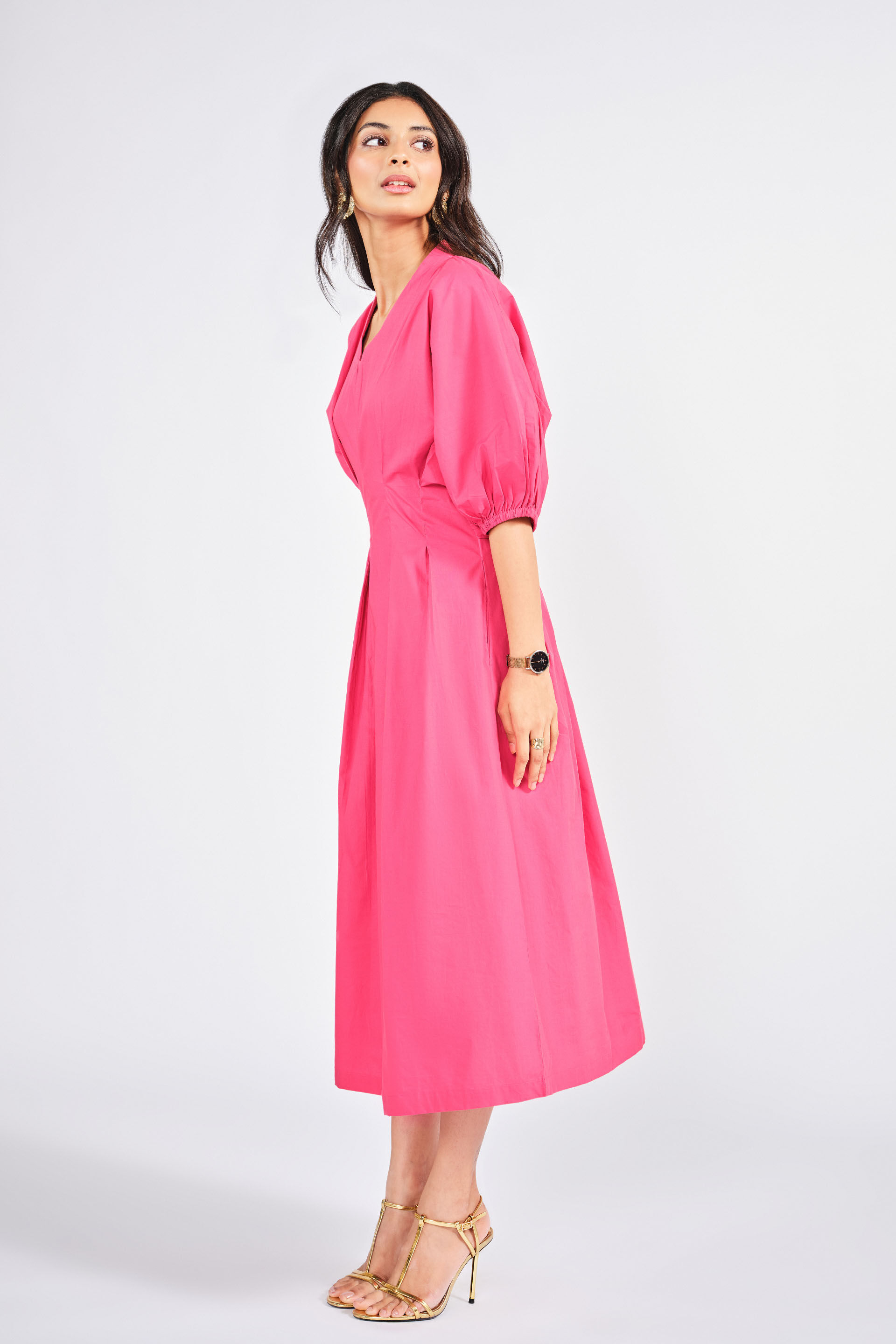 Summer Sorbet Pink Dress, Pink, image 4