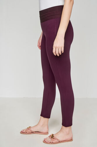 Black Regular Straight Bottom, Wine, image 4